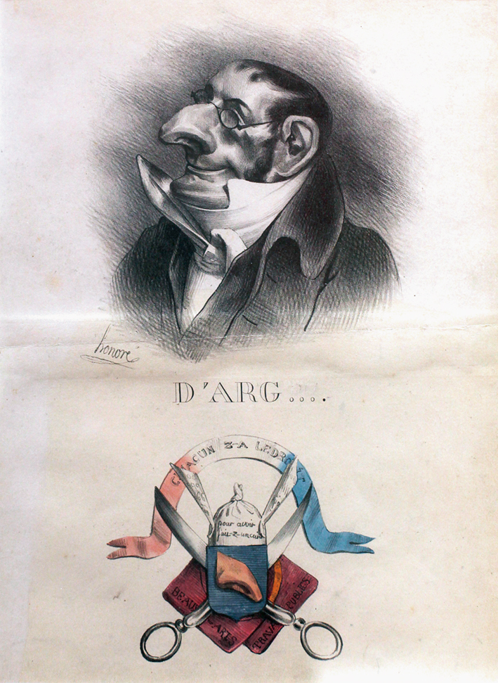 奥诺雷·杜米埃 Honore Daumier ——精氨酸